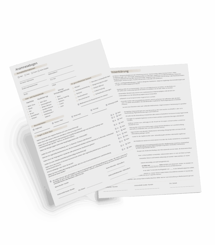 Anamnesebogen Beige